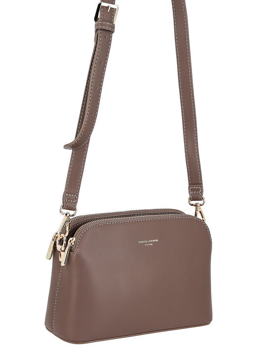 Torebka listonoszka damska David Jones skóra ekologiczna