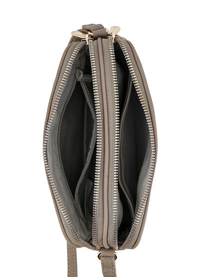 Torebka listonoszka damska David Jones skóra ekologiczna