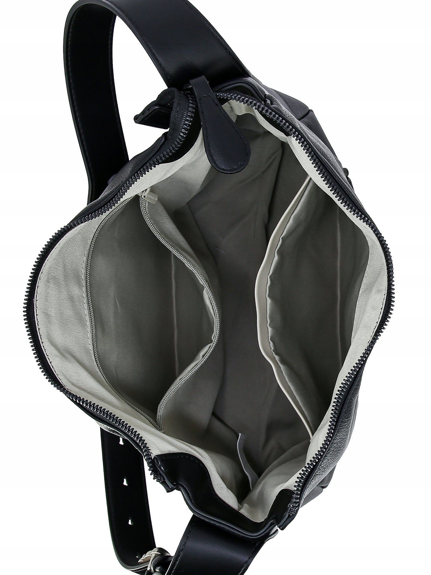 David Jones torebka damska na ramię skóra ekologiczna czarna