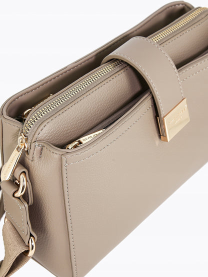 Torebka listonoszka damska David Jones skóra ekologiczna