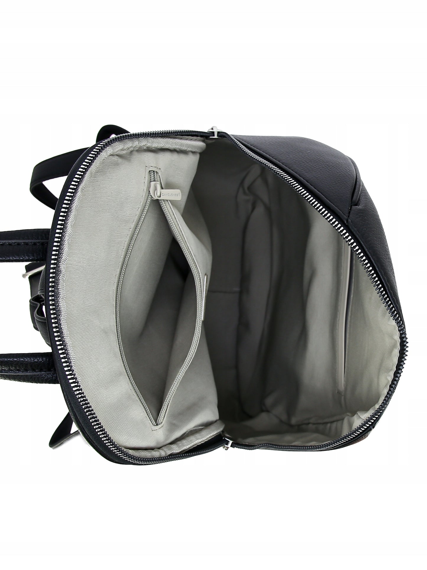 Plecak damski miejski David Jones skóra ekologiczna czarny