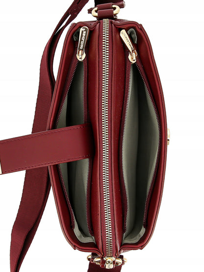 Torebka listonoszka damska David Jones skóra ekologiczna