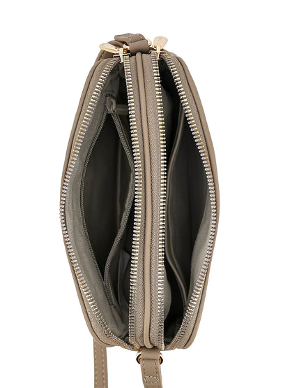 Torebka listonoszka damska David Jones skóra ekologiczna