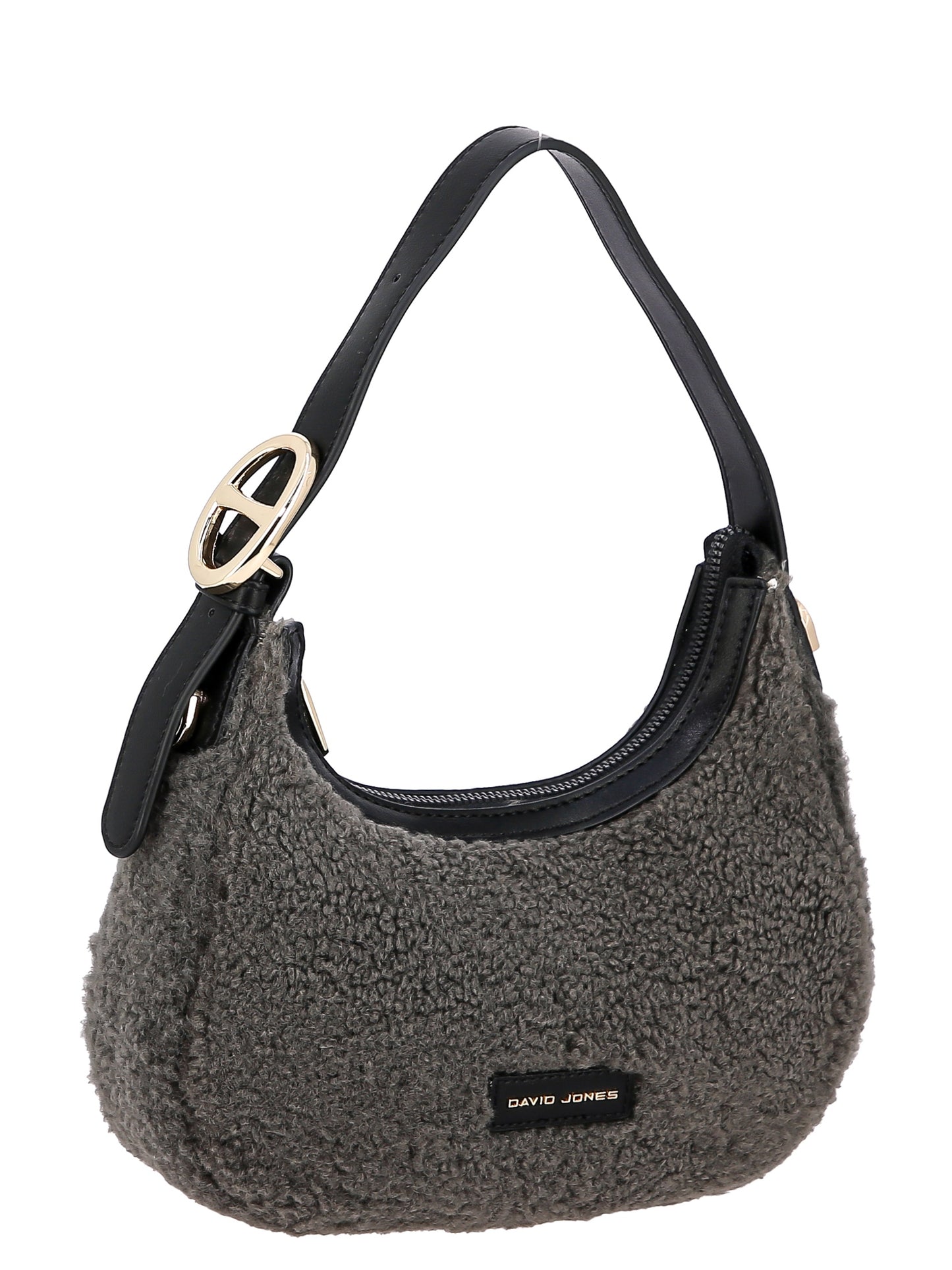 David Jones torebka damska na ramię mała sztuczne futro