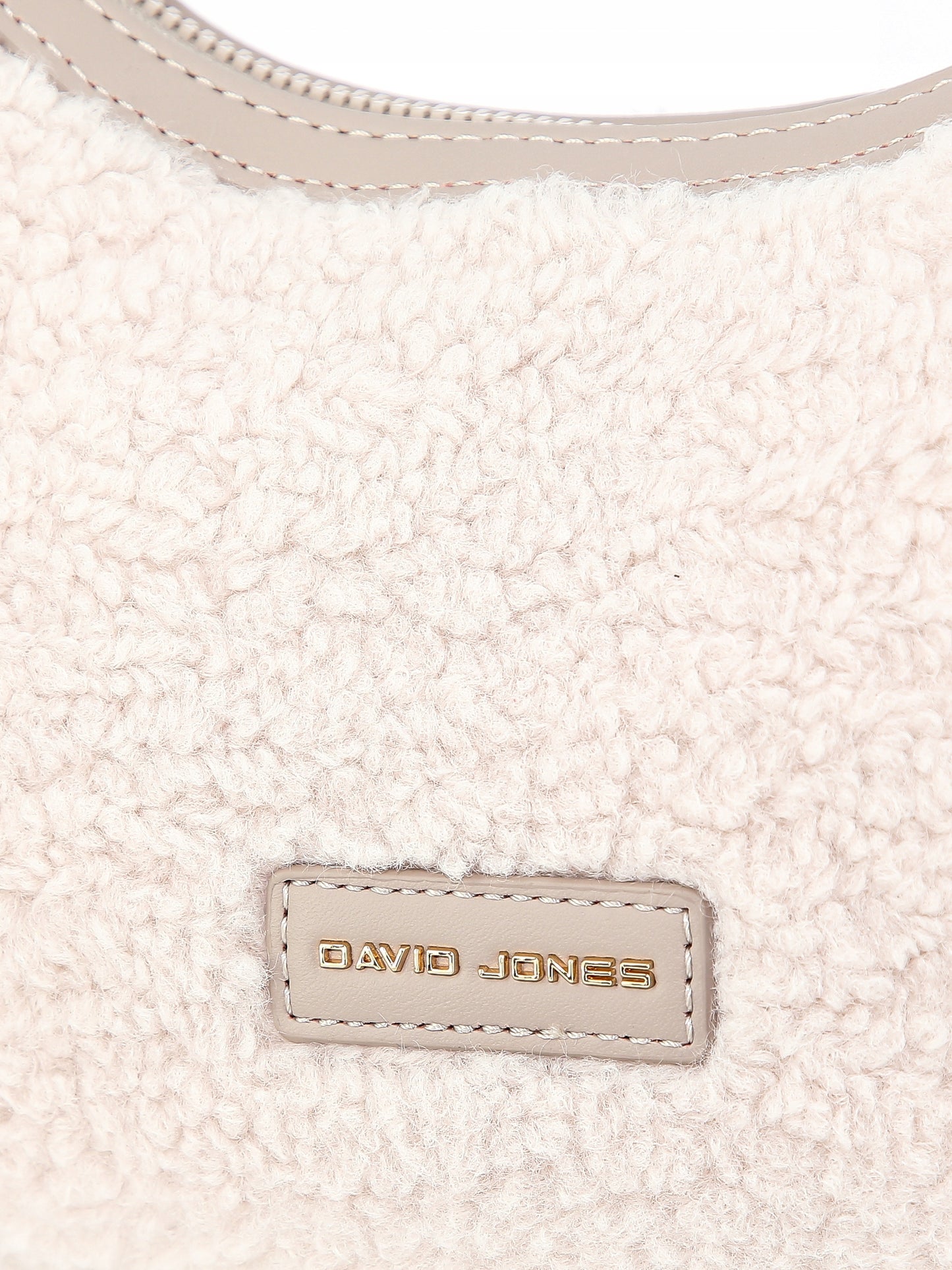 David Jones torebka damska na ramię mała sztuczne futro