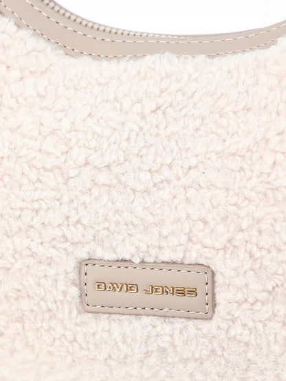 David Jones torebka damska na ramię mała sztuczne futro