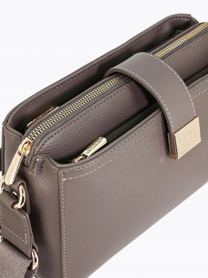 Torebka listonoszka damska David Jones skóra ekologiczna