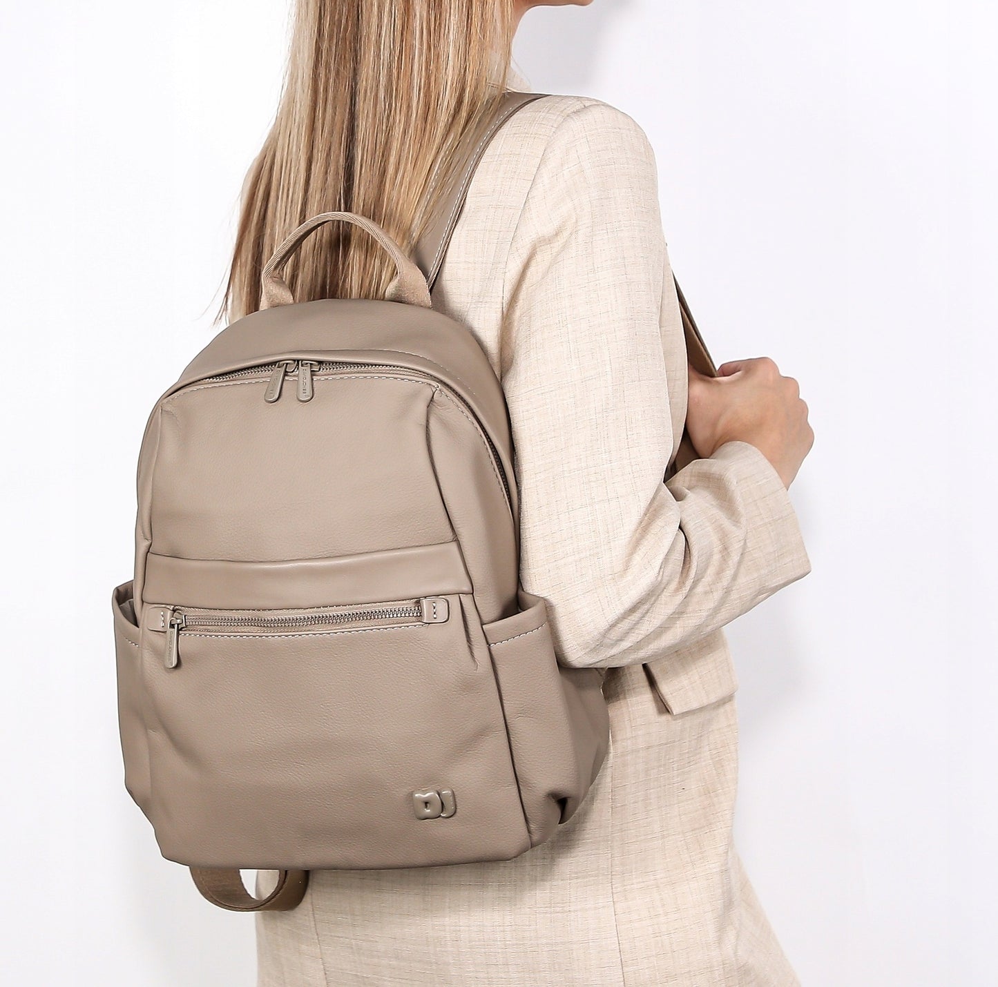 David Jones Damen-Rucksack für den urbanen Bereich, Öko-Leder 