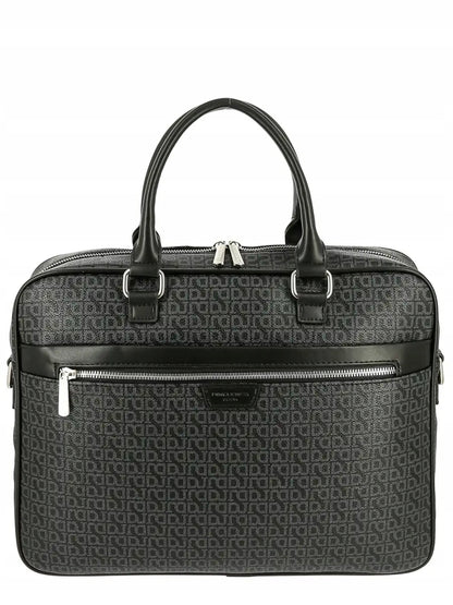 Herren-Aktentasche, geräumig für die Arbeit, geeignet für einen 14-Zoll-Laptop, David Jones 