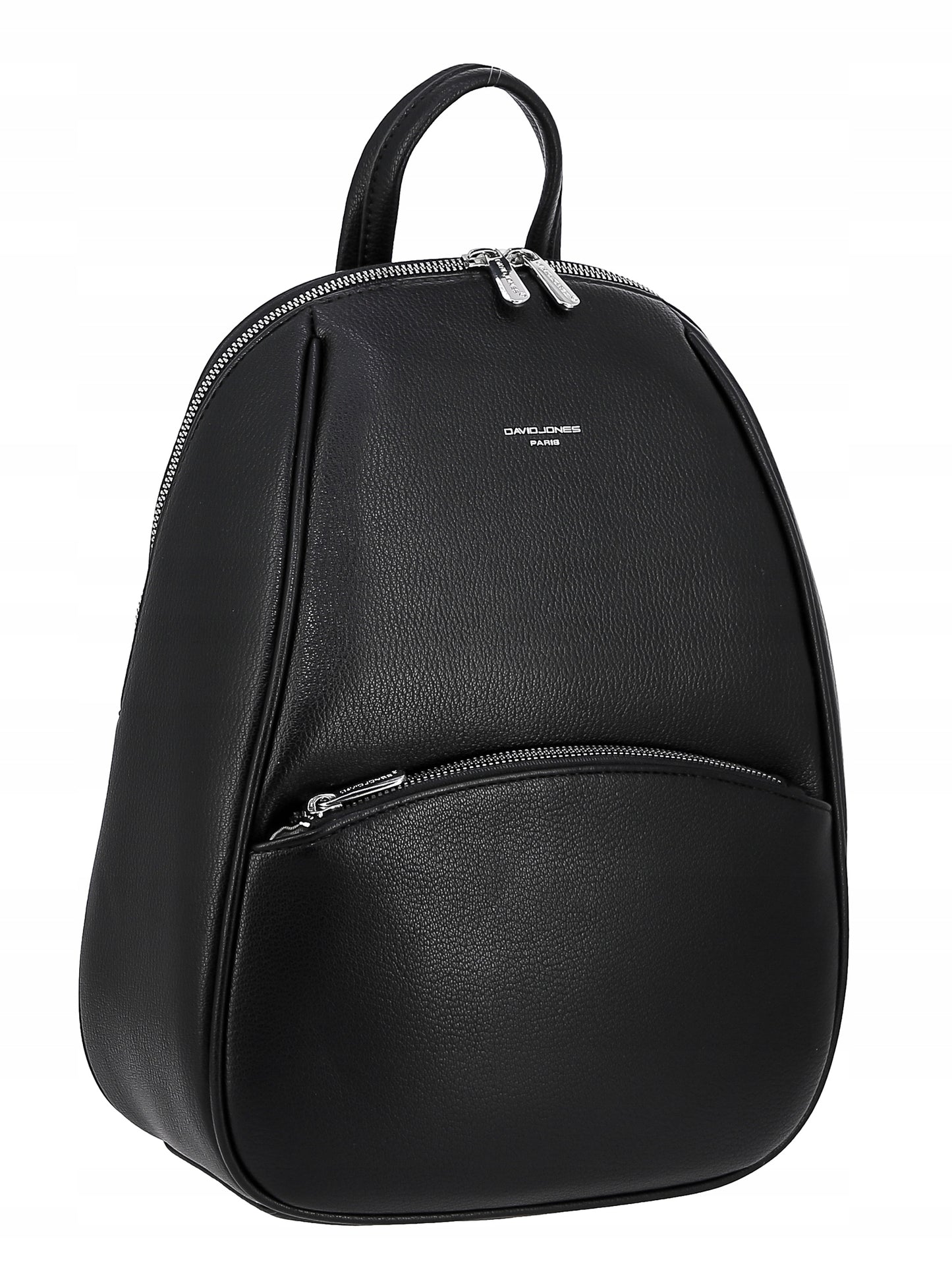 Plecak damski miejski David Jones skóra ekologiczna czarny