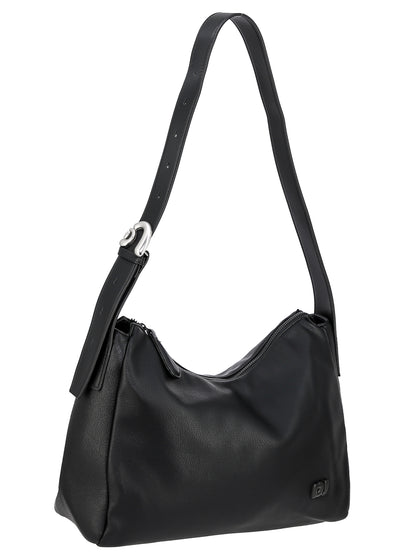 David Jones torebka damska na ramię skóra ekologiczna czarna