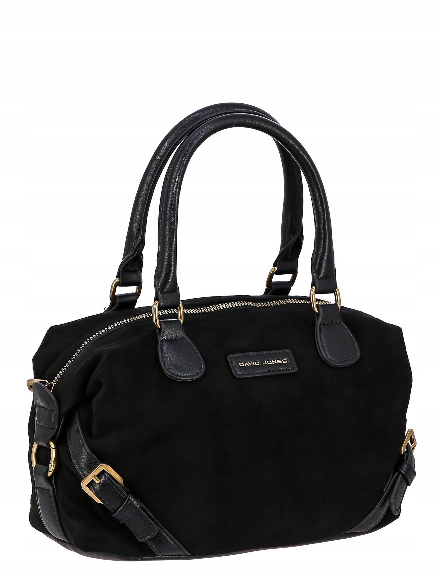 David Jones torebka damska mała kuferek czarny