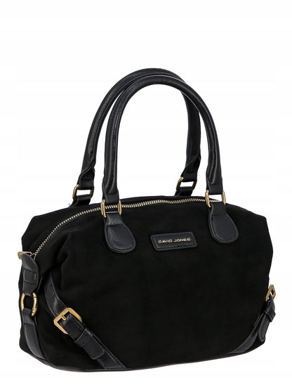 David Jones torebka damska mała kuferek czarny