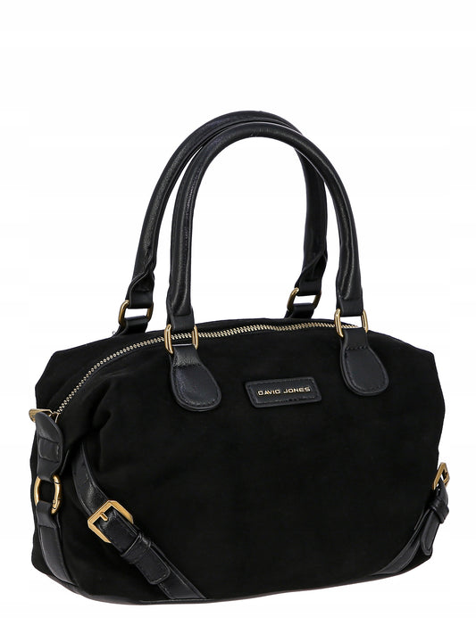 David Jones torebka damska mała kuferek czarny