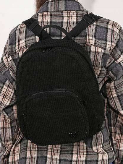 Plecak damski miejski David Jones tekstylny czarny