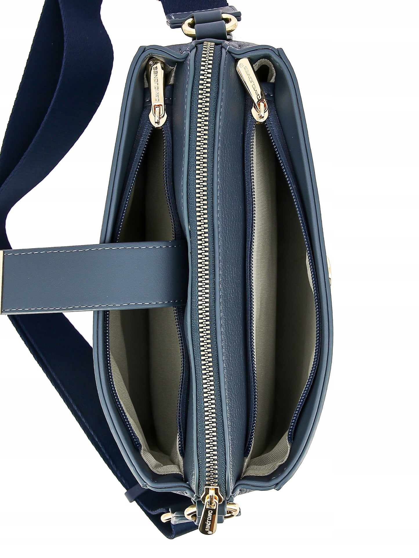 Torebka listonoszka damska David Jones skóra ekologiczna