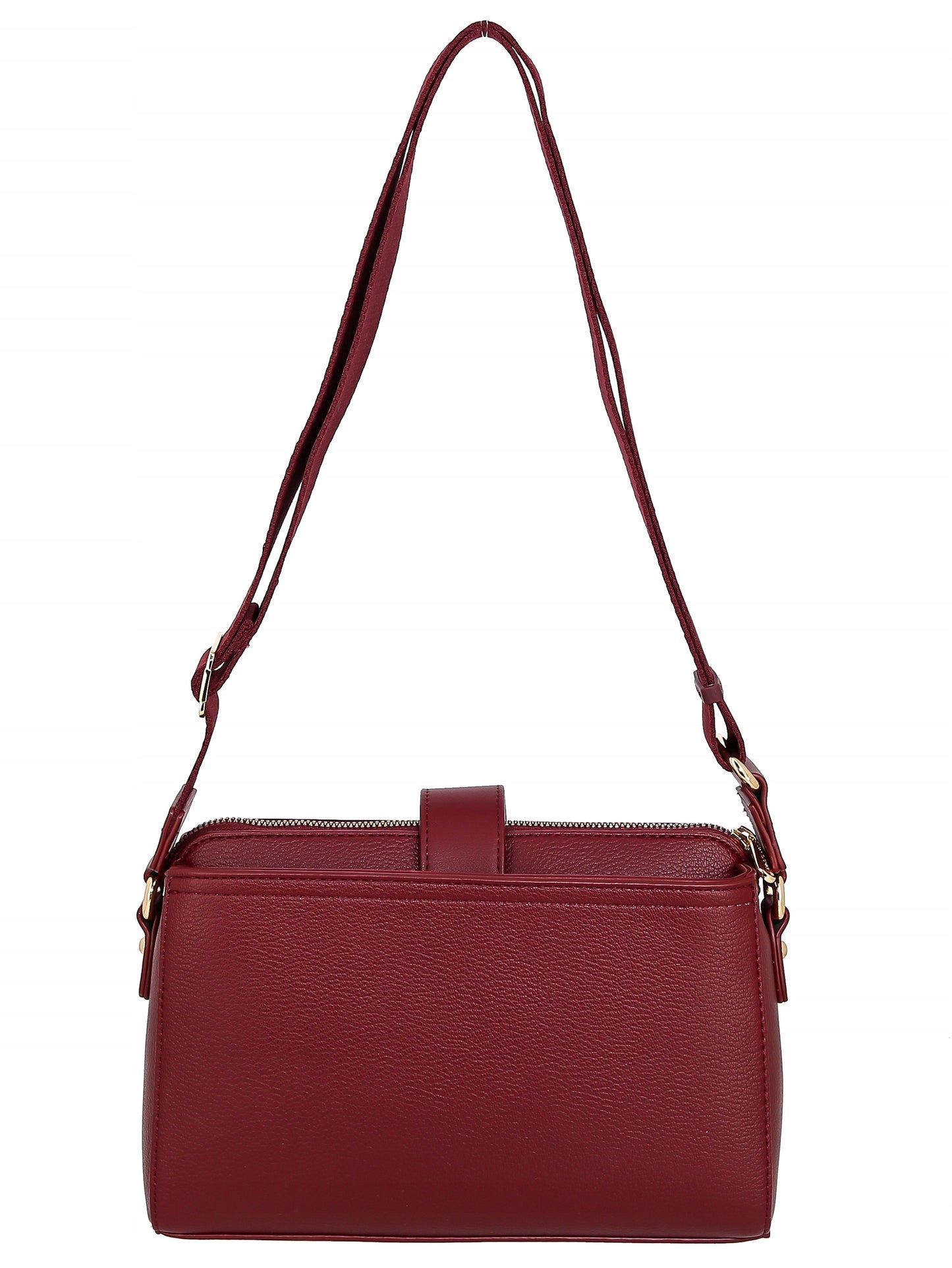 Torebka listonoszka damska David Jones skóra ekologiczna