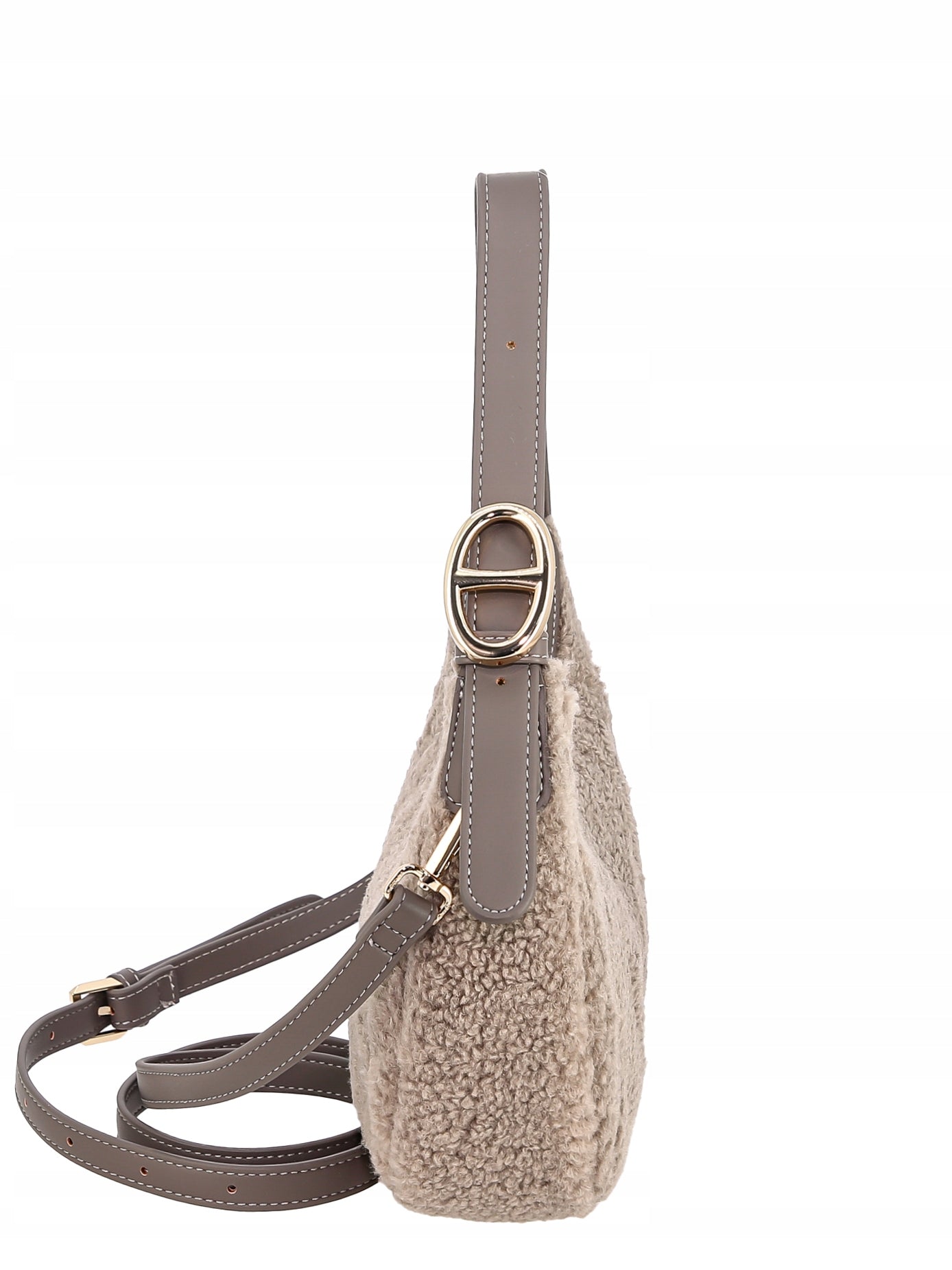 David Jones torebka damska na ramię mała sztuczne futro