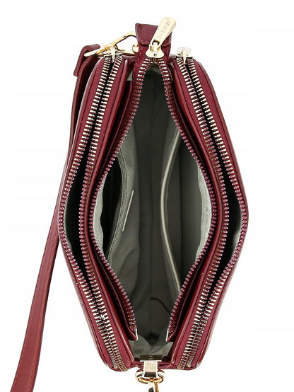 Torebka listonoszka damska David Jones skóra ekologiczna