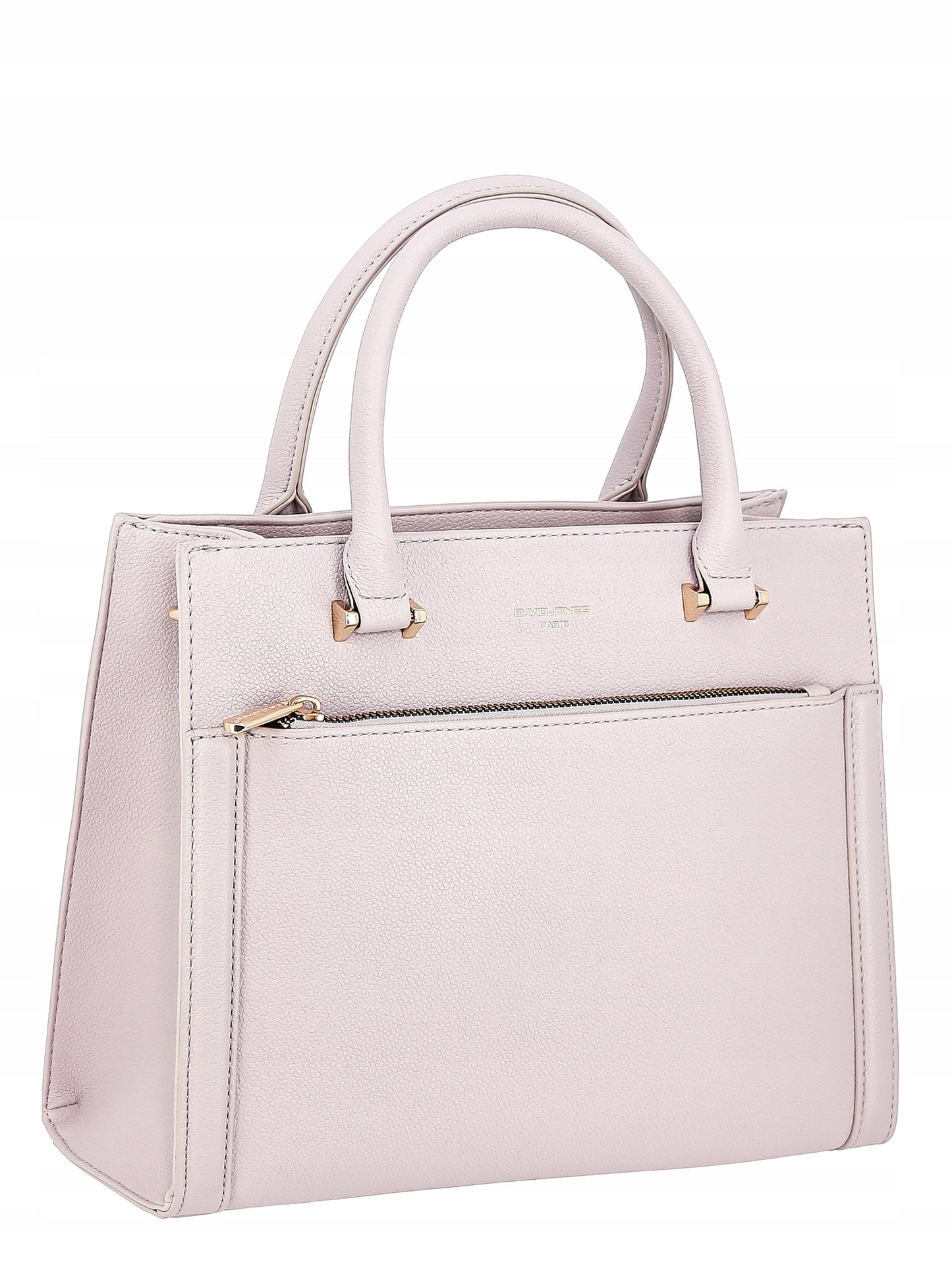 David Jones torebka damska klasyczna kuferek kość słoniowa