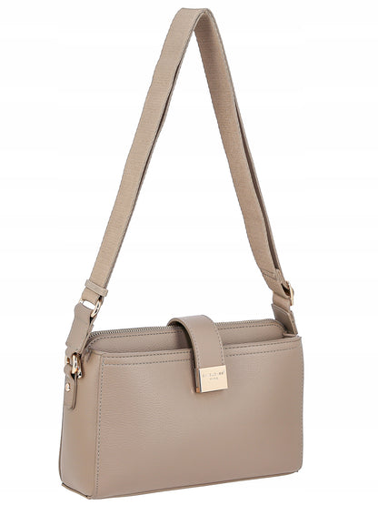 Torebka listonoszka damska David Jones skóra ekologiczna