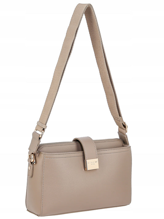 Torebka listonoszka damska David Jones skóra ekologiczna