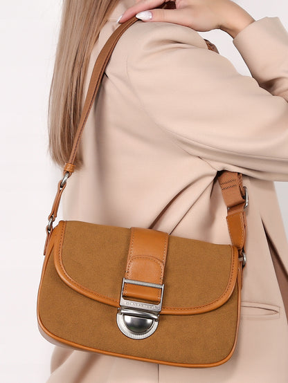 Torebka listonoszka damska David Jones skóra ekologiczna