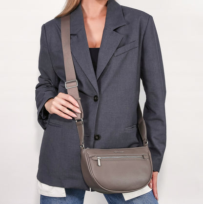 Torebka listonoszka damska David Jones skóra ekologiczna