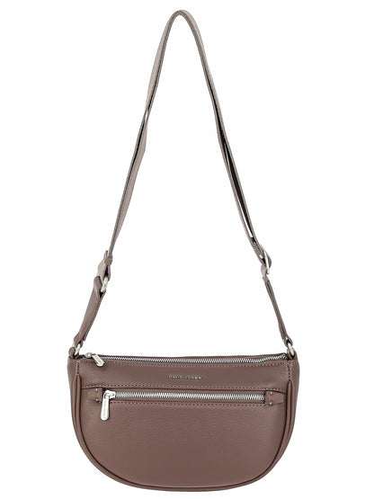 Torebka listonoszka damska David Jones skóra ekologiczna