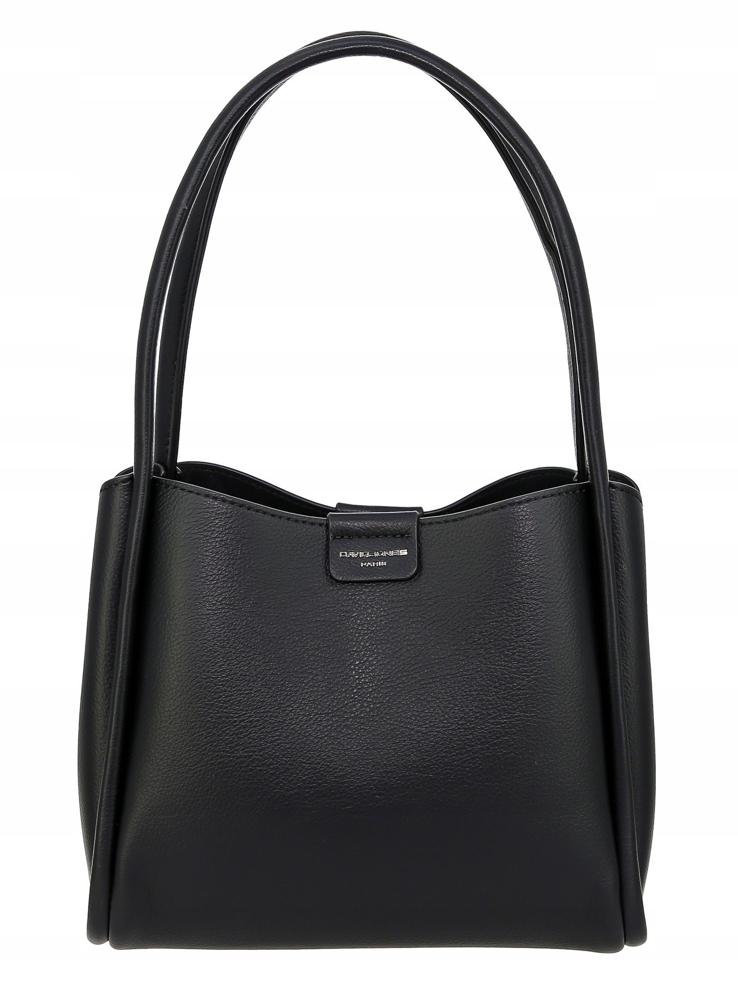 David Jones torebka damska klasyczna kuferek czarny