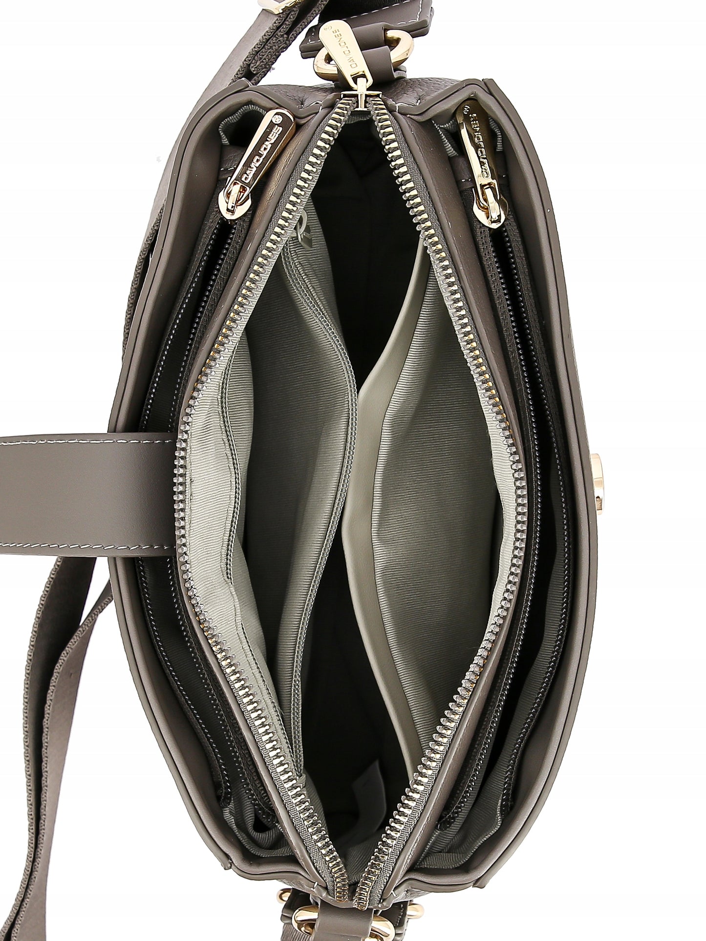 Torebka listonoszka damska David Jones skóra ekologiczna