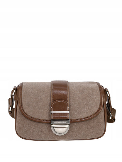 Torebka listonoszka damska David Jones skóra ekologiczna