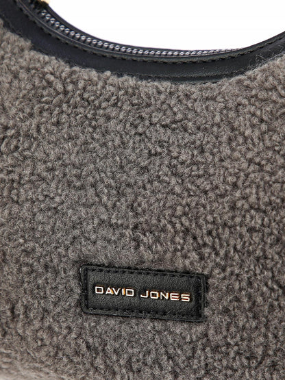 David Jones torebka damska na ramię mała sztuczne futro