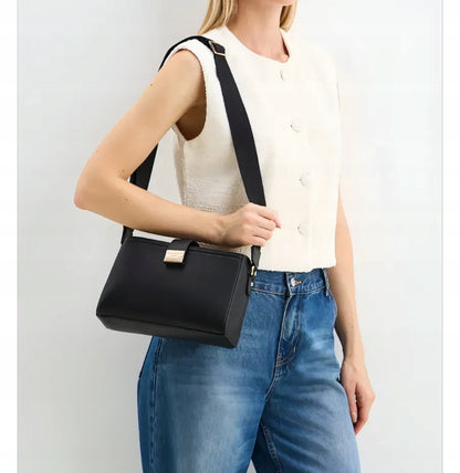 Dámská taška přes rameno David Jones, černá, z umělé kůže 