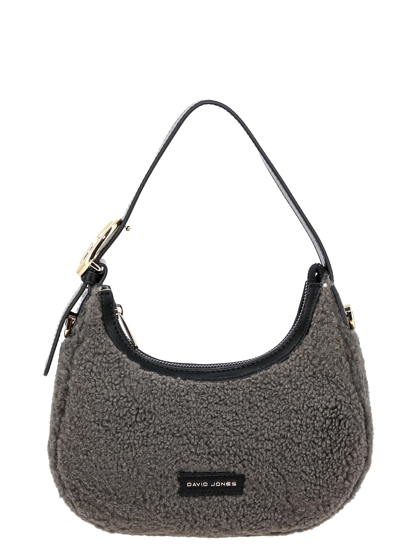 David Jones torebka damska na ramię mała sztuczne futro