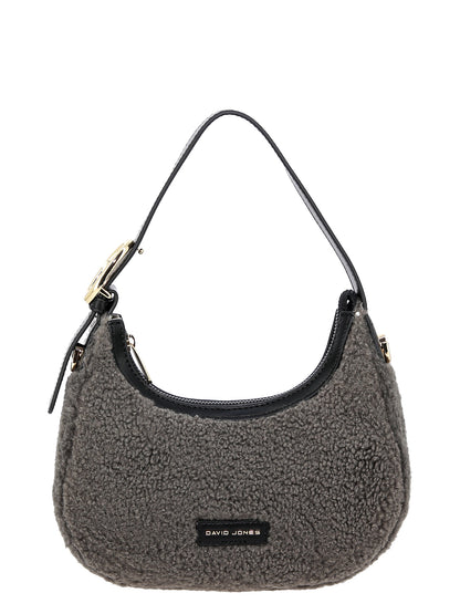 David Jones torebka damska na ramię mała sztuczne futro
