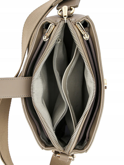 Torebka listonoszka damska David Jones skóra ekologiczna