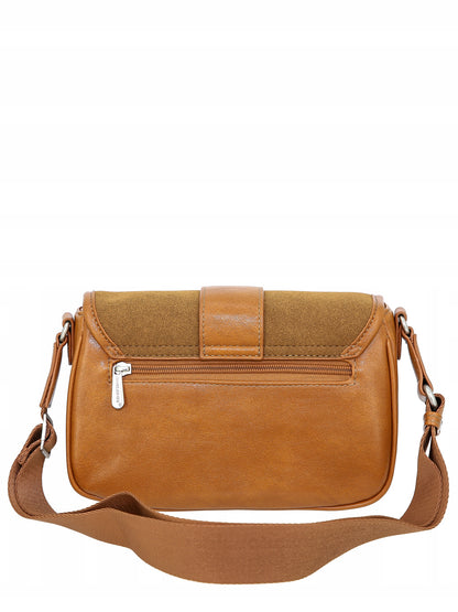 Torebka listonoszka damska David Jones skóra ekologiczna