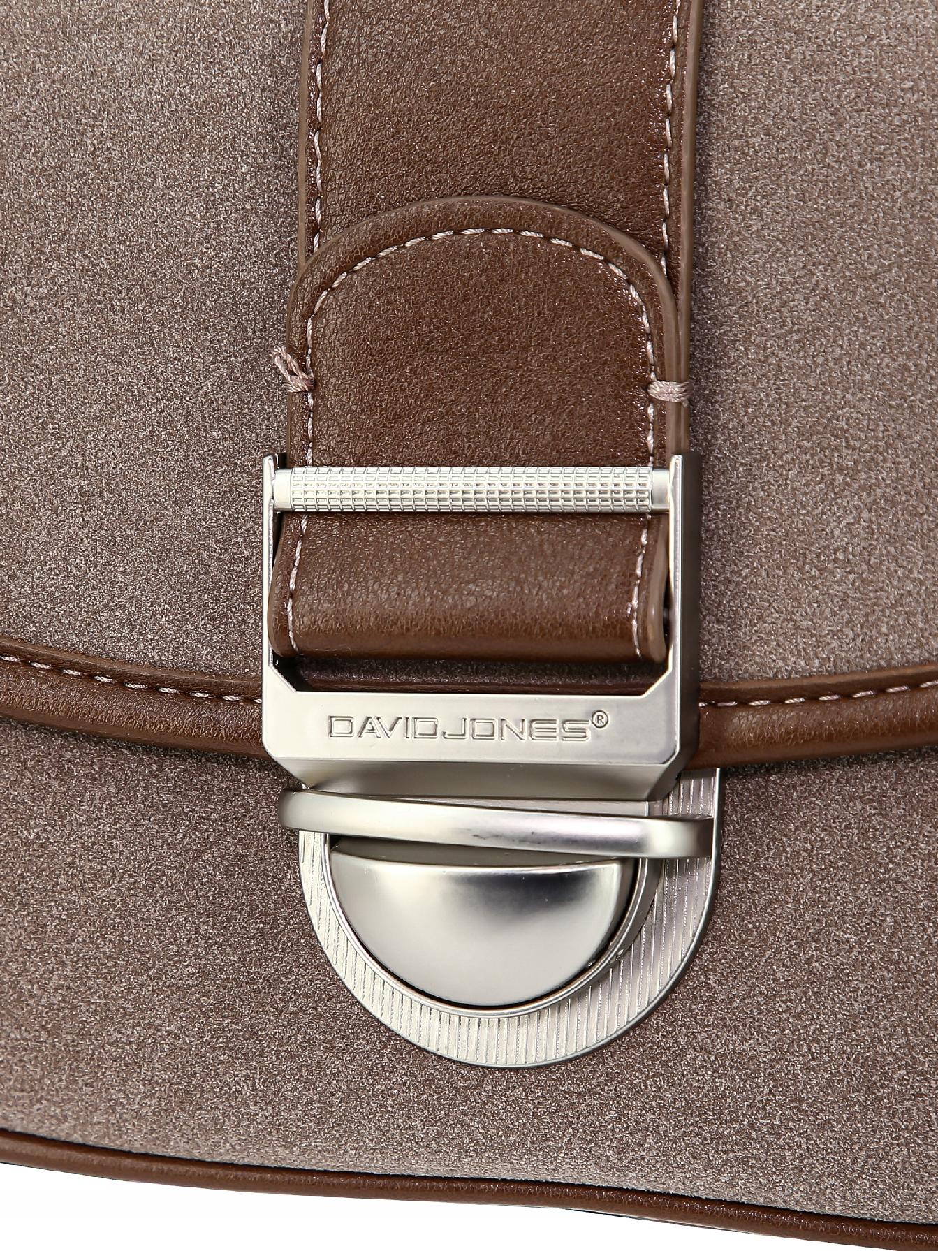 Torebka listonoszka damska David Jones skóra ekologiczna