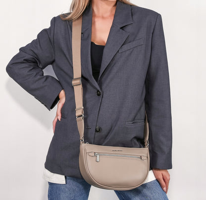 Torebka listonoszka damska David Jones skóra ekologiczna