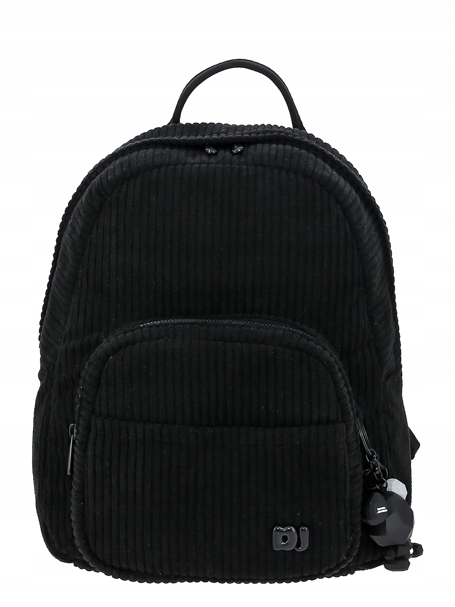 Plecak damski miejski David Jones tekstylny czarny