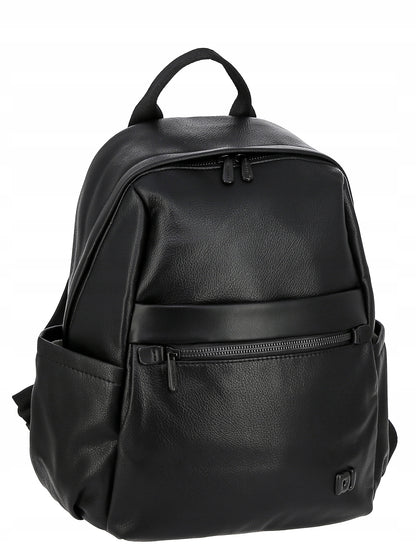 Plecak damski miejski David Jones skóra ekologiczna czarny