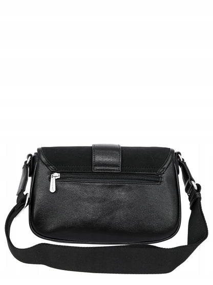 Dámská taška přes rameno David Jones, černá, z umělé kůže 