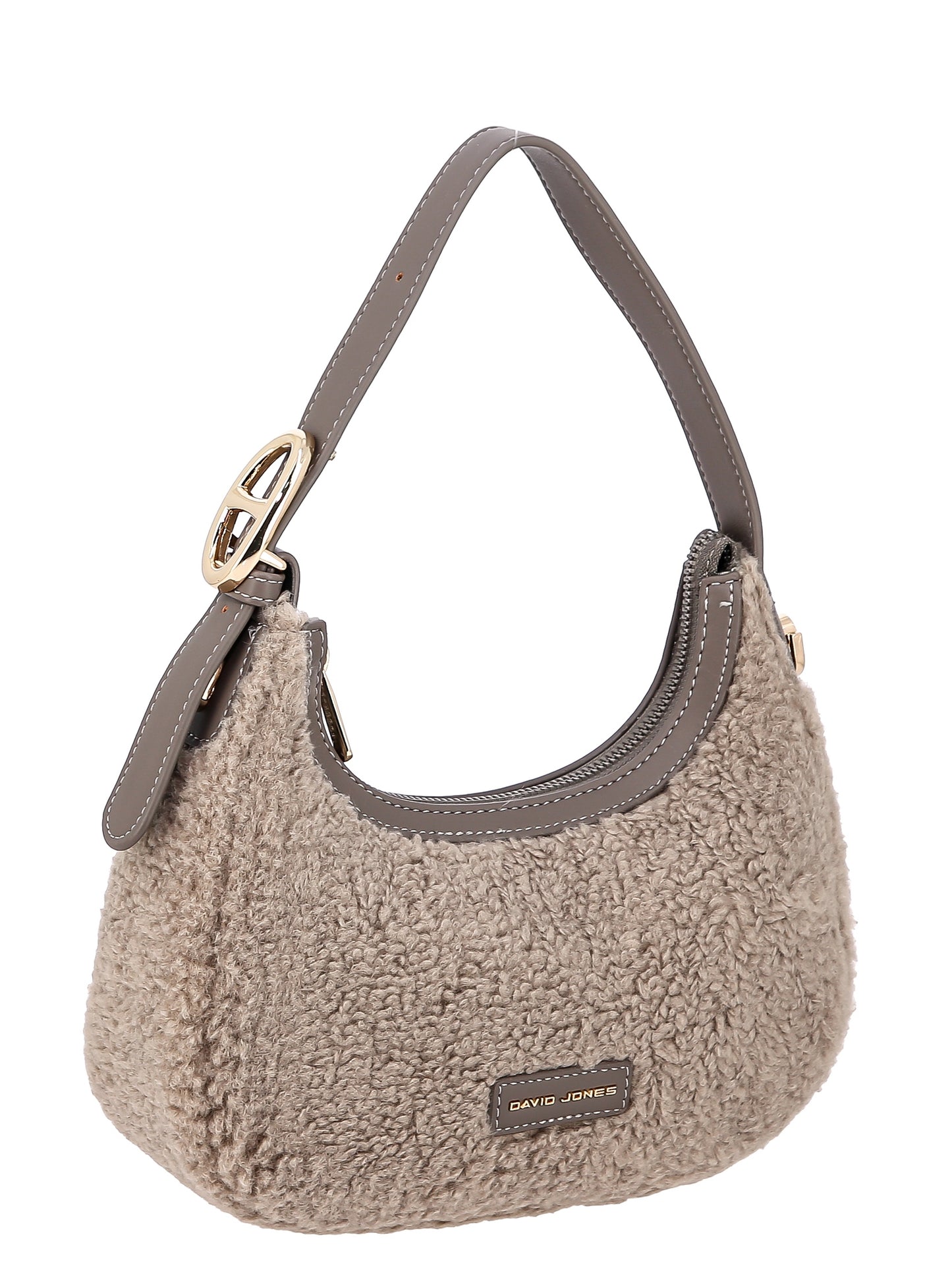 David Jones torebka damska na ramię mała sztuczne futro