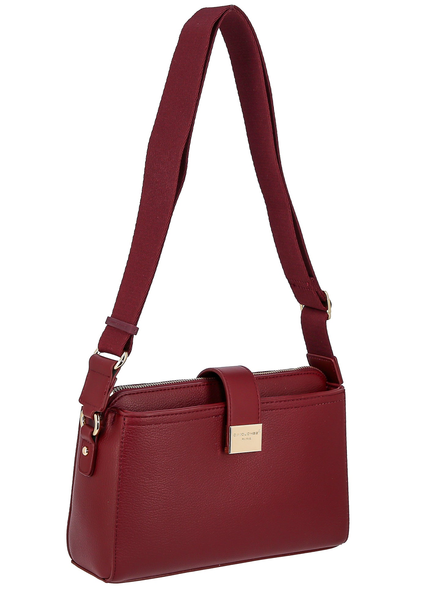 Torebka listonoszka damska David Jones skóra ekologiczna