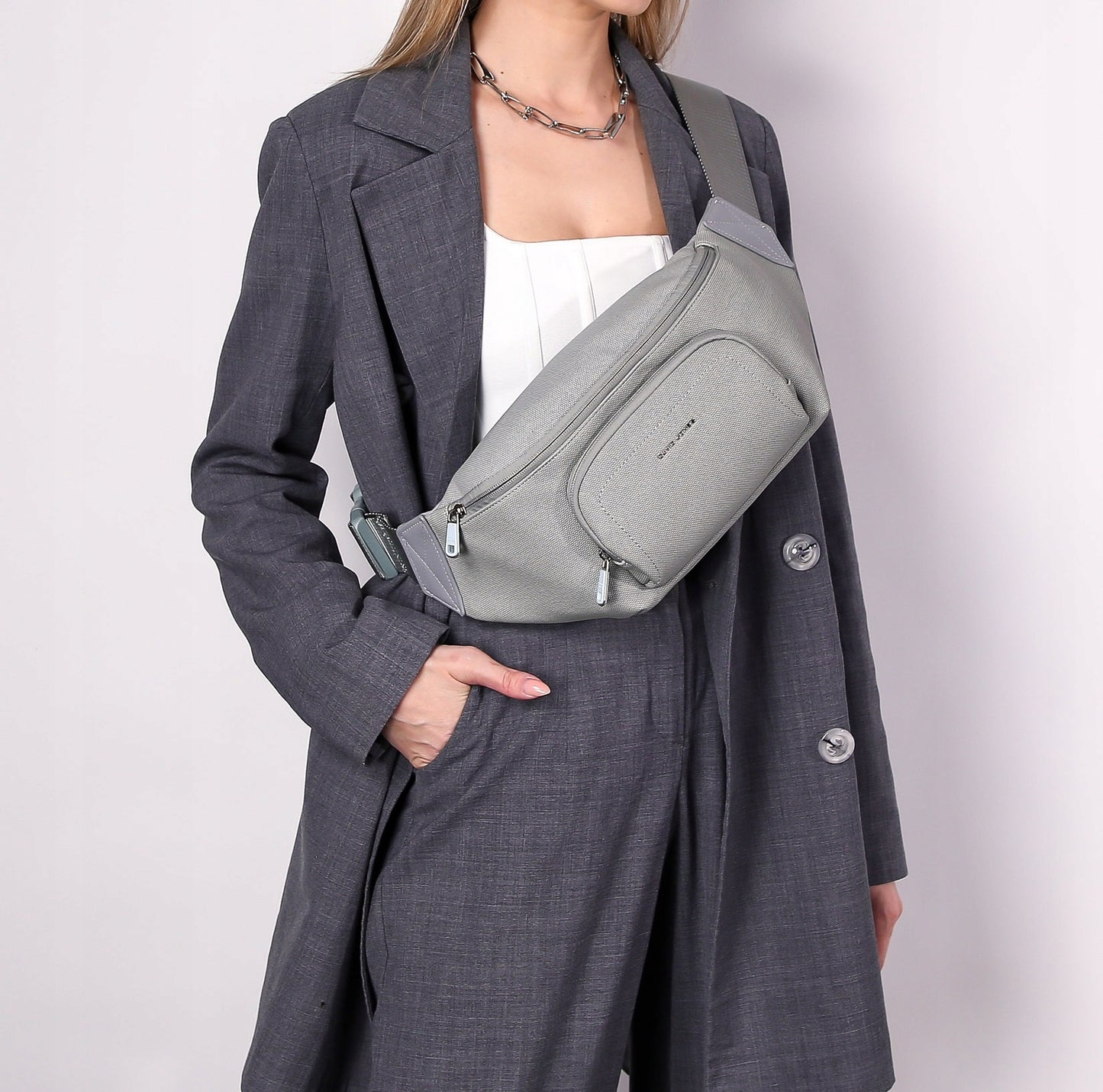 Dámská ledvinka David Jones, ekokůže 