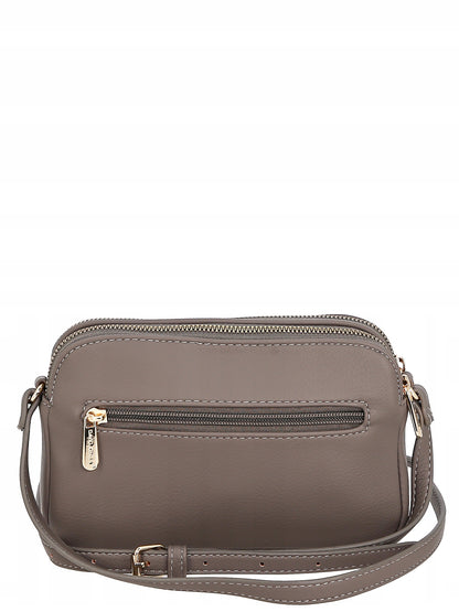 Torebka listonoszka damska David Jones skóra ekologiczna